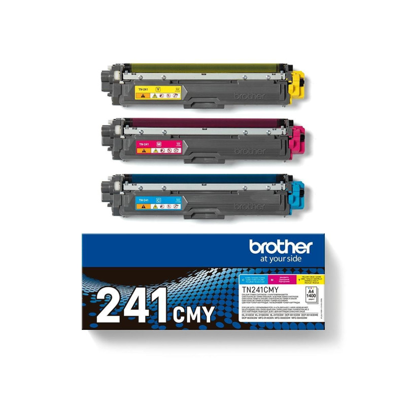 KIT TONER ORIGINALE (TN241, TN241CMY) BROTHER DCP9020 (3X1,4K)