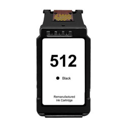 CARTUCCIA RIGENERATA (PG-512, 2969B001) PER CANON MP240 (18ML) NERO