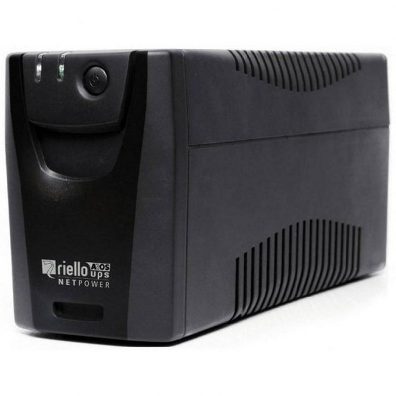 RIELLO NET POWER UPS 600 VA/360W - TECNOLOGIA LINE INTERACTIVE - USB, 4X IEC 320