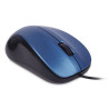 MOUSE USB NGS CREW 1200 DPI - 3 PULSANTI - USO AMBIDESTRO - CAVO 1,30 M - COLORE BLU/NERO