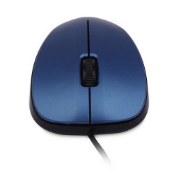 MOUSE USB NGS CREW 1200 DPI - 3 PULSANTI - USO AMBIDESTRO - CAVO 1,30 M - COLORE BLU/NERO