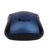 MOUSE USB NGS CREW 1200 DPI - 3 PULSANTI - USO AMBIDESTRO - CAVO 1,30 M - COLORE BLU/NERO