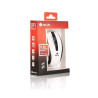 MOUSE USB WIRELESS AVANZATO NGS FLEA 1600 DPI - 5 PULSANTI - COLORE BIANCO/NERO