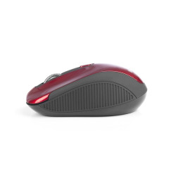 MOUSE USB WIRELESS NGS HAZE 1600DPI - 3 PULSANTI - USO AMBIDESTRO - COLORE ROSSO/NERO