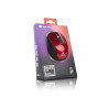 MOUSE USB WIRELESS NGS HAZE 1600DPI - 3 PULSANTI - USO AMBIDESTRO - COLORE ROSSO/NERO