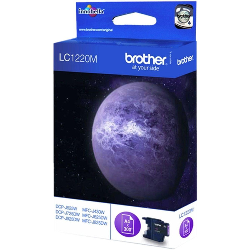 CARTUCCIA ORIGINALE (LC-1220, LC-1220M) BROTHER DCP-J525W (300 PAG) MAGENTA