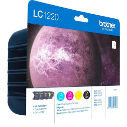 MULTIPACK ORIGINALE (LC-1220, LC-1220MBP) BROTHER DCP-J525W | 1X4PZ KCMY