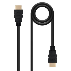 CAVO NANOCABLE HDMI V1.3 MASCHIO A HDMI V1.3 MASCHIO 1M - COLORE NERO
