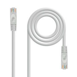 CAVO PATCH CAVO DI RETE NANOCABLE RJ45 LSZH CAT.6A UTP AWG24 3M - COLORE GRIGIO