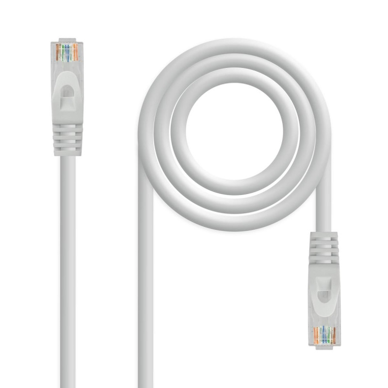 CAVO PATCH CAVO DI RETE NANOCABLE RJ45 LSZH CAT.6A UTP AWG24 3M - COLORE GRIGIO