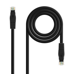 CAVO PATCH CAVO DI RETE NANOCABLE RJ45 LSZH CAT.6A UTP AWG24 3M - COLORE NERO