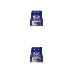 CAVO PATCH CAVO DI RETE NANOCABLE RJ45 LSZH CAT.6A UTP AWG24 3M - COLORE BLU