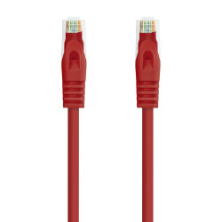 CAVO PATCH CAVO DI RETE NANOCABLE RJ45 LSZH CAT.6A UTP AWG24 3M - COLORE ROSSO