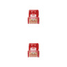 CAVO PATCH CAVO DI RETE NANOCABLE RJ45 LSZH CAT.6A UTP AWG24 3M - COLORE ROSSO