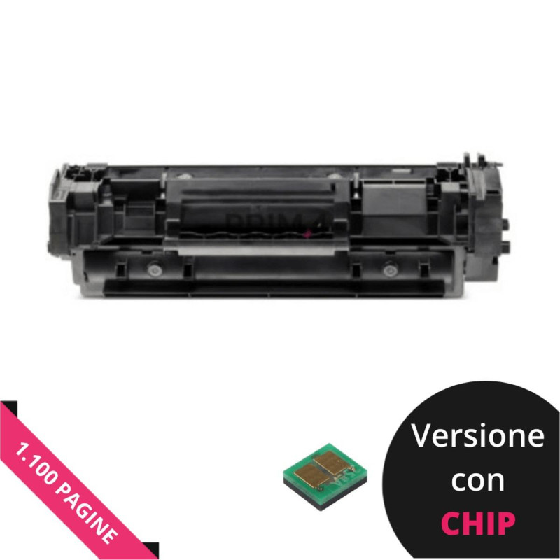 TONER COMPATIBILE (W1350A, 135A) PER HP LASERJET M209DW (1,1K) CON CHIP - NON INSTALLABILI SU VERSIONI E HP+