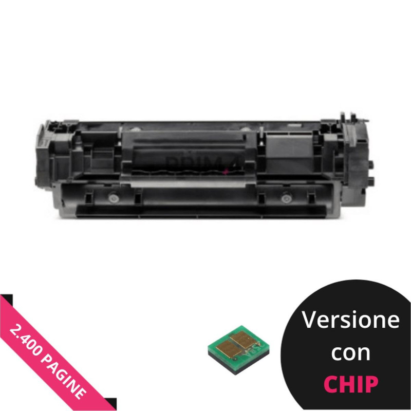 TONER COMPATIBILE (W1350X, 135X) PER HP LASERJET M209DW (2,4K) CON CHIP - NON INSTALLABILI SU VERSIONI E HP+