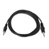 CAVO AUDIO STEREO AISENS - JACK 3.5/M-JACK 3.5/M - 1.5M - COLORE NERO