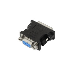 ADATTATORE AISENS DVI A SVGA - 24+5/MASCHIO-HDB15/FEMMINA - COLORE NERO