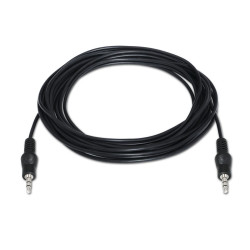 CAVO AUDIO STEREO AISENS - JACK 3.5/M-JACK 3.5/M - 3.0M - COLORE NERO