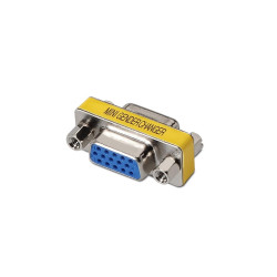 ADATTATORE AISENS SVGA - HDB15/H-HDB15/H - COLORE GIALLO