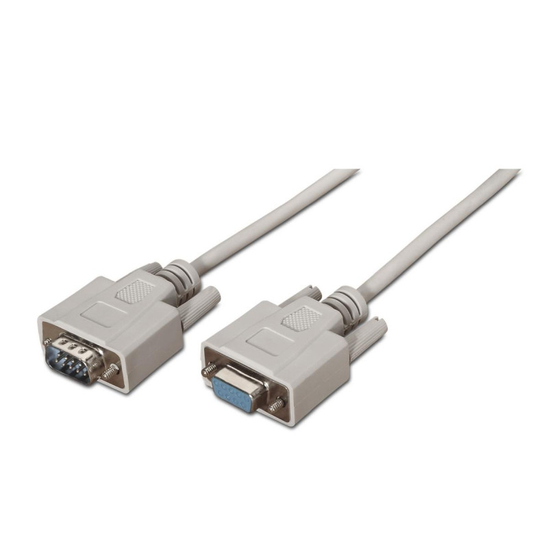 CAVO SERIALE AISENS RS232 - DB9/M-DB9/F - 1,8 M - COLORE BEIGE