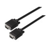 CAVO SVGA AISENS - HDB15/MASCHIO-HDB15/MASCHIO - 1,8M PER MONITOR - TELEVISORE E PROIETTORE - COLORE NERO