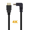CAVO HDMI AISENS V2.0 ANGOLATO PREMIUM HIGH SPEED ??/ HEC 4K@60HZ 18GBPS - A/MA/M - 1.0M - COLORE NERO