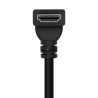 CAVO HDMI AISENS V2.0 ANGOLATO PREMIUM HIGH SPEED ??/ HEC 4K@60HZ 18GBPS - A/MA/M - 1.0M - COLORE NERO