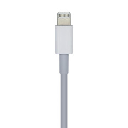 CAVO AISENS DA LIGHTNING A USB-C USB 2.0 - LIGHTNING/M-USB-C/M - 1,0 M - COLORE BIANCO