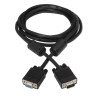 CAVO AISENS SVGA CON FERRITE - HDB15/MASCHIO-HDB15/FEMMINA - 1.8M - COLORE NERO