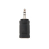 ADATTATORE AUDIO STEREO NANOCABLE DA JACK DA 2,5 MM FEMMINA A JACK DA 3,5 MM MASCHIO - NERO
