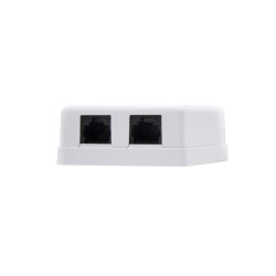 CASSETTA ESTERNA NANOCABLE RJ45 CAT.6 FTP 2 PRESE