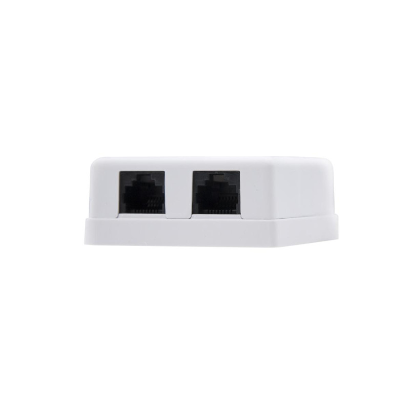 CASSETTA ESTERNA NANOCABLE RJ45 CAT.6 FTP 2 PRESE