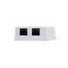 CASSETTA ESTERNA NANOCABLE RJ45 CAT.6 FTP 2 PRESE