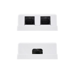 CASSETTA ESTERNA NANOCABLE RJ45 CAT.6 FTP 2 PRESE