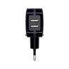 CARICATORE USB AISENS 17W 5V/3.4A - 2XUSB CON CONTROLLO AI - COLORE NERO
