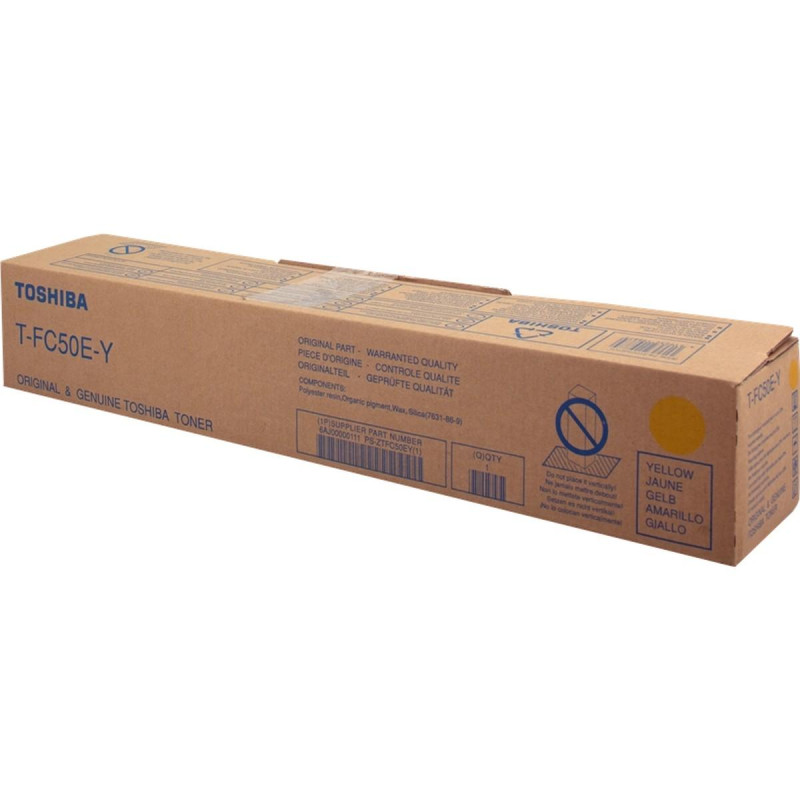 TONER ORIGINALE (6AJ00000111, 6AJ00000299, T-FC50EY) TOSHIBA 2555C (33,6K) GIALLO
