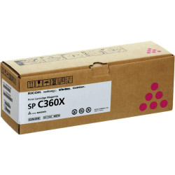 TONER ORIGINALE (408252, SPC360X) RICOH AFICIO SP C361SFNW (9K) MAGENTA