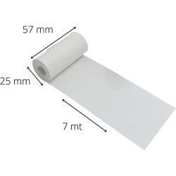 ROTOLI CARTA TERMICA PER POS 57X7 (12PZ)