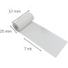 ROTOLI CARTA TERMICA PER POS 57X7 (12PZ)