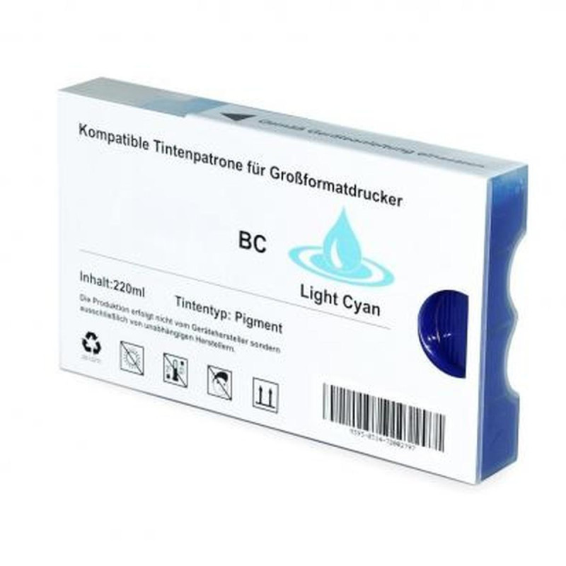 CARTUCCIA COMPATIBILE (C13T563500, T5635) PER EPSON 7800 - CIANO CHIARO PIGMENTATO