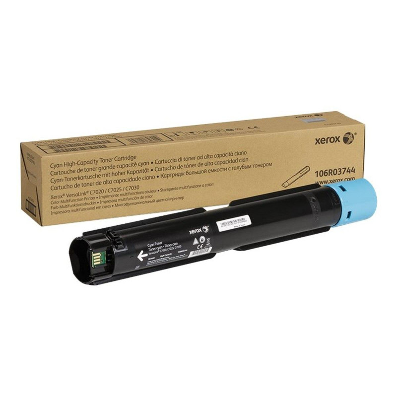 TONER ORIGINALE (106R03744 XEROX VERSALINK C7020VD (9,8K) CIANO