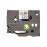 NASTRO ORIGINALE PER ETICHETTE TERMORESTRINGENTE PER CAVI (HSE251) BROTHER - TESTO NERO SU BIANCO (23,6MM X 1,5MT) CAVO CONSIGLI