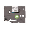 NASTRO ORIGINALE PER ETICHETTE TERMORESTRINGENTE PER CAVI (HSE211) BROTHER - TESTO NERO SU BIANCO - (5,8MM X 1,5MT) - CAVO CONSI