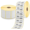 ETICHETTE ORIGINALI Z-PERFORM 1000T CF. DA 12 ROTOLI FUSTELLATE 38X25 MM - 2580 UNITÀ PER ROTOLO - 880003-025D