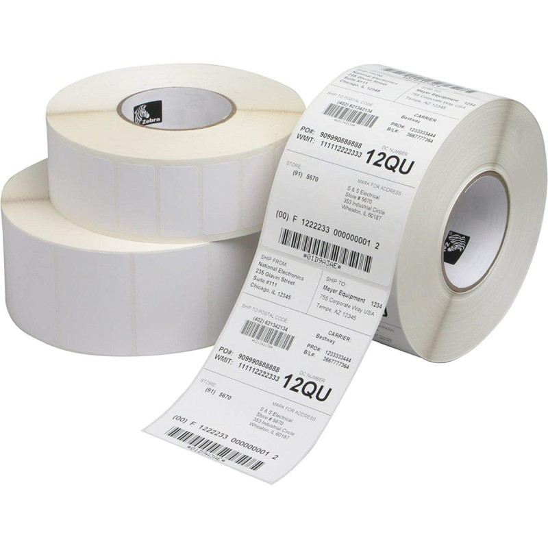 ETICHETTE ORGINALI ZEBRA Z-PERFORM 1000T CF. DA 12 152X102 MM - 475PZ COD. 800294-605