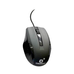 MOUSE CROMAD X53 USB 2.0 - 3 PULSANTI - USO AMBIDESTRO - CAVO DA 1,50 M - NERO