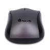 MOUSE USB NGS CREW 1200DPI - 3 PULSANTI - USO AMBIDESTRO - CAVO DA 1,30 M - COLORE GRIGIO/NERO