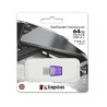 PENDRIVE KINGSTON DATATRAVELER MICRODUO 3C MEMORIA USB-A + USB-C 64GB 3.2 GEN 1 - VELOCITÀ DI LETTURA 200 MB/S