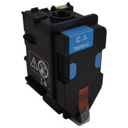 TONER ORIGINALE (AAJW451, TNP81C) MINOLTA C3300I (12K) CIANO
